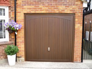 Cedar Shepshed up and over garage door Cedar Shepshed up and over garage door installed in St Albans